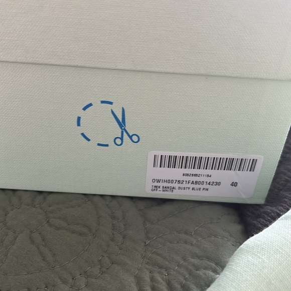 Off-White Pink and Black Sandals Comfort-Focused Design - Picture 2 of 9